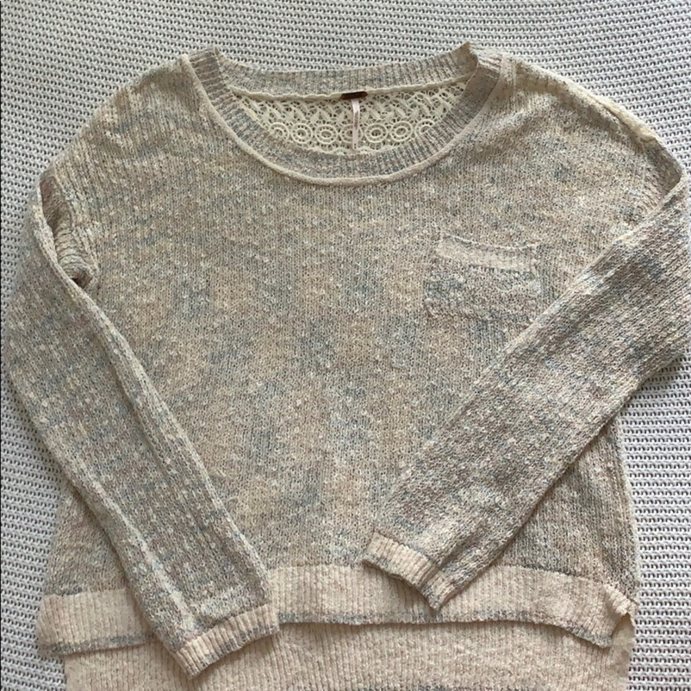 Free people knit sweater